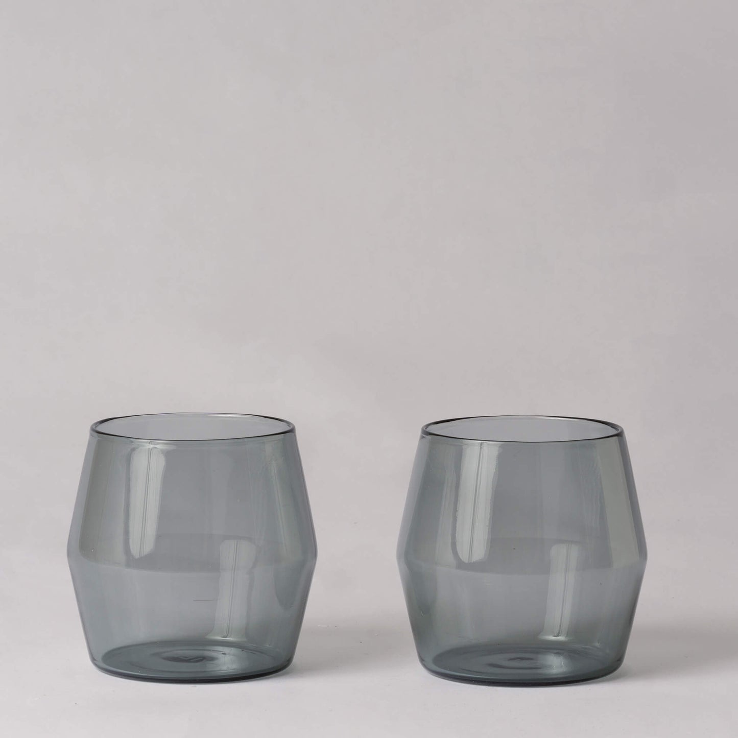 Century 6oz Grey Glass - Set of Two